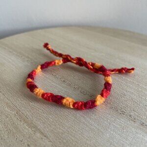Ora Bracelet, anklet, trendy, comfortable, tie, embroidery thread, woven, gift,